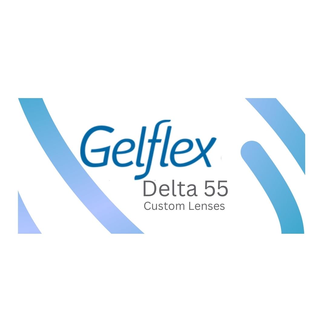 Gelflex Delta 55 contact lenses available from Contact Lens Depot Australia