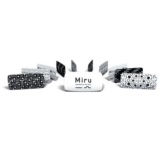 Menicon Miru Flat Pack contact lenses available from Contact Lens Depot